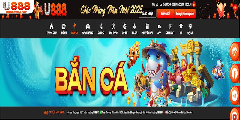 Bắn Cá Jackpot - Săn Kho Báu Ngàn Tuổi Cùng Nhà Cái U888