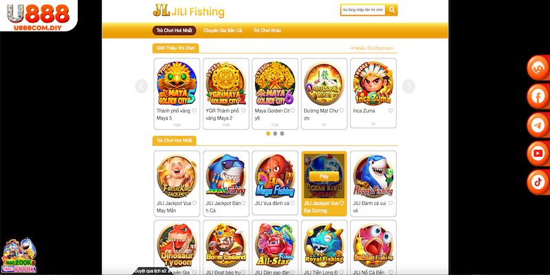 Đôi nét về tựa game bắn cá Jackpot nổi tiếng U888